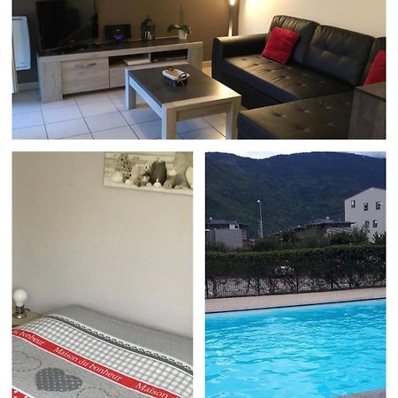 L Edelweiss Et Sa Piscine Apartment Албервил Екстериор снимка