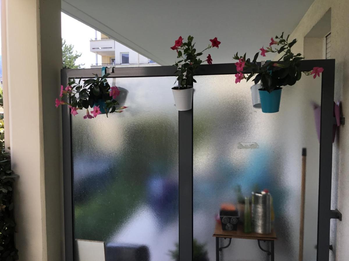 L Edelweiss Et Sa Piscine Apartment Албервил Екстериор снимка