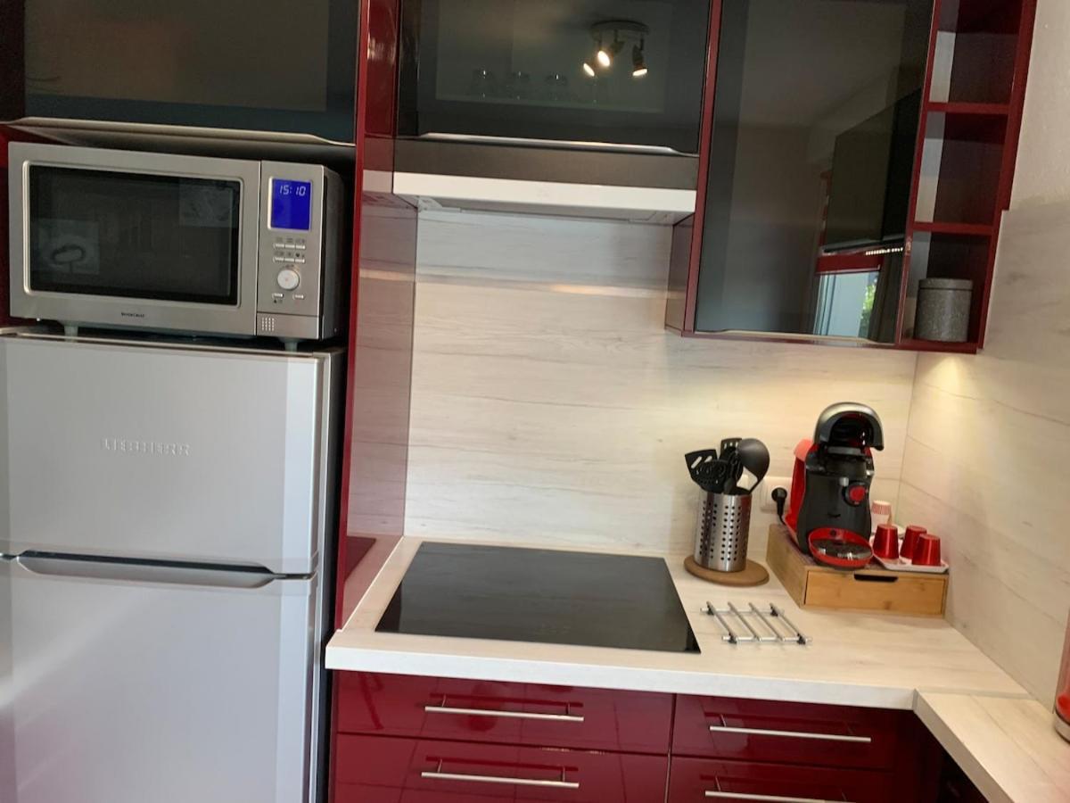 L Edelweiss Et Sa Piscine Apartment Албервил Екстериор снимка